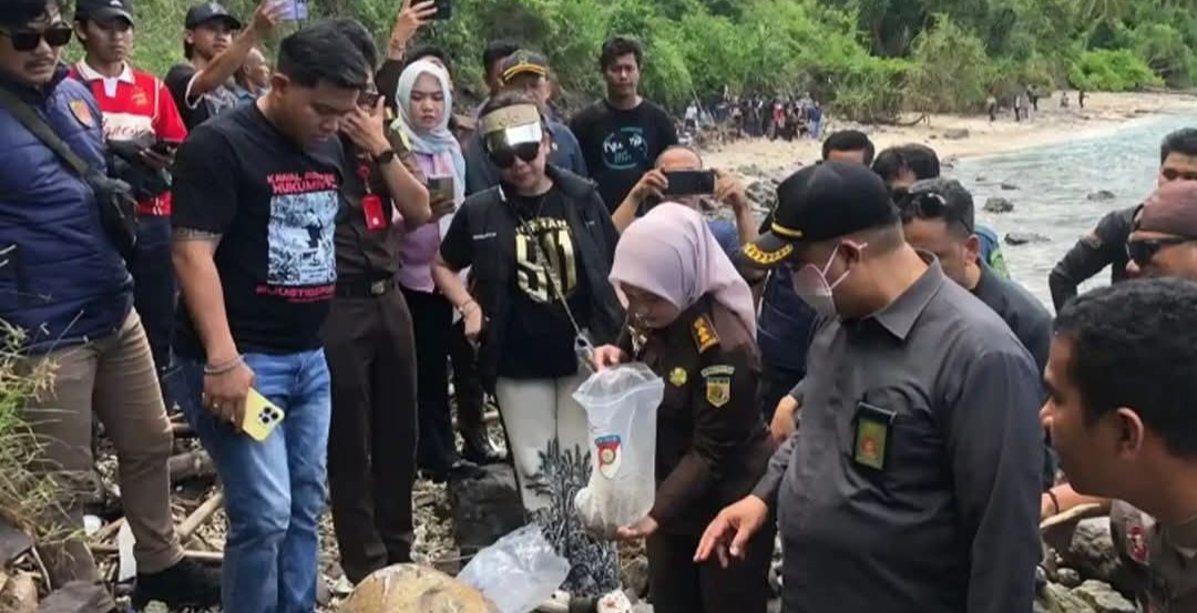Hakim PN Mataram Gelar Sidang Pemeriksaan Setempat di Pantai Nipah Kasus Kematian Mahasiswi Unram